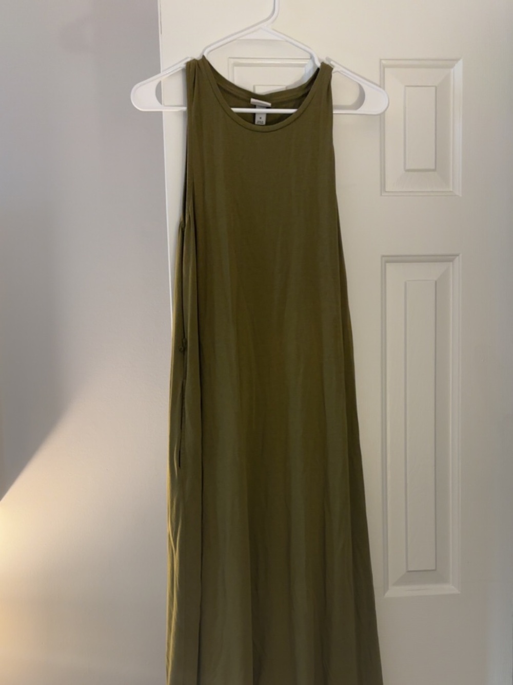 A New Day Medium Olive Green Dress